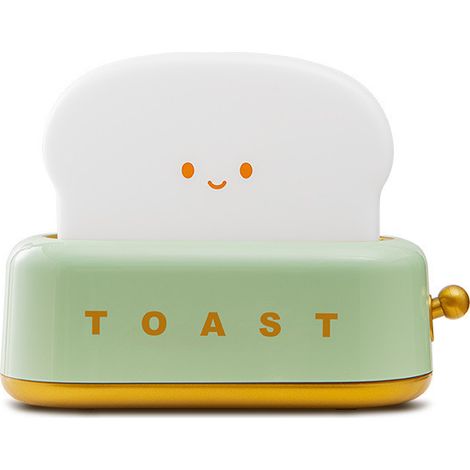 Kinder-nachtlicht, Led-nachttischlampe Im Toaster-design, Usb-wiederaufladbares Baby-nachtlicht, Dimmbares Baby-nachtlicht, Schlafzimmer-nachttischlampe Mit Timerfunktion, Kawaii-nachtlicht Für Erwach
