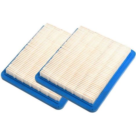 Luftfilter Für Rasenmäher – Nachbau Briggs & Stratton Quantum Blue – 2-teiliges Set – Ersatzteile