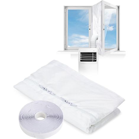 400 Cm Tür- Und Fensterdichtungsset Für Mobile Klimageräte, Tür- Und Fensterdichtung, Warmluftstopper, Einfache Montage, Fensterdichtung Gegen Wärmeaustausch