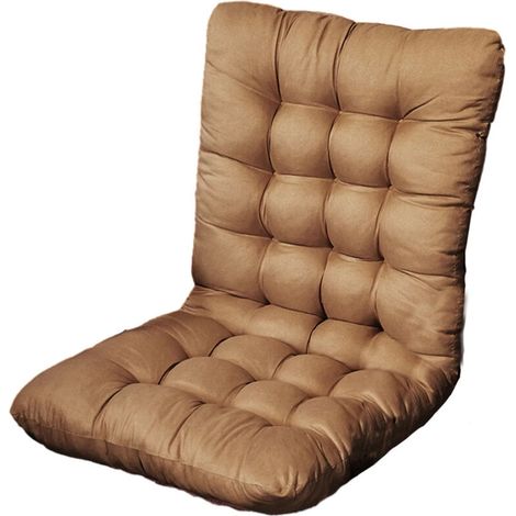 Quadratisches Kissen 55x55 Cm Stuhl-sofa-bodenkissen Kaffeefarbe Bequeme Polsterung Strapazierfähiger Stoffbezug