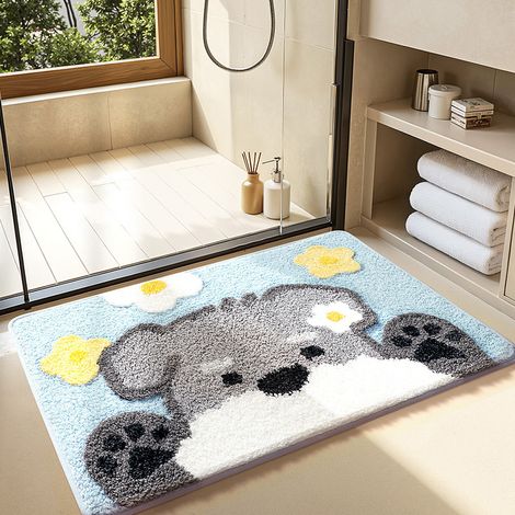 Rutschfeste Matte Mit Welpenmotiv, 45×70 Cm —