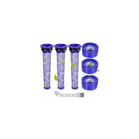 7-teiliges Ersatzfilterset Für Dyson V8 Und V7 Akku-staubsauger.