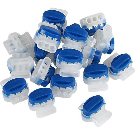 Packung Mit 20 Wasserdichten Kabelverbindern Aus Kunststoff. Ideal Für Rasenmäher.