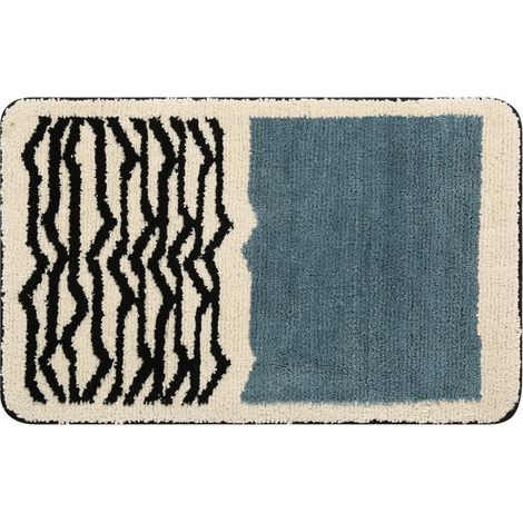 Rutschfeste Badematte, Küchen-, Badezimmer- Und Duschmatte Aus Weicher Mikrofaser, Schnelltrocknend, Saugfähig, Maschinenwaschbar (50 X 80 Cm)