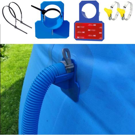 Poolpumpenschlauch Für Aufstellpools Mit Halterungen, Poolschläuche Mit Poolschlauchhalterungen Für Pools