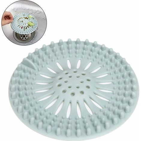 2-teiliger Haarfängerfilter, Spülbeckensieb, Duschabflussstopfen Für Bad, Badewanne Und Küche