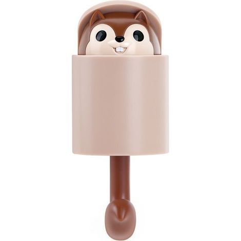 Eichhörnchenhaken, Klebehaken Für Kinder, Handtuchhaken, Klebehaken, Tier-wandhaken Für Kleidung, Mäntel, Handtücher, Schlüssel, Taschen, Hüte.