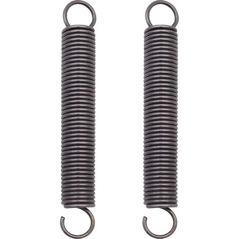 Tinor – Edelstahl-zugfedern – 2er-pack Doppelhaken-druckfedern – Außendurchmesser 18 Mm – Länge 150 Mm