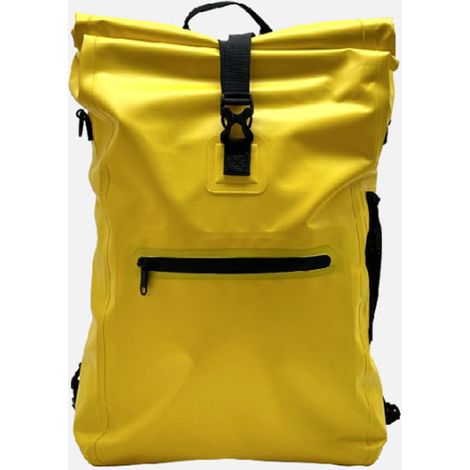 30-liter-fahrradrucksack, Komplett Wasserdicht, 2-in-1-funktion, Außenmaterial: 500d Pvc – Gelb