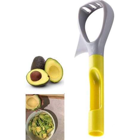 5-in-1 Multifunktions-avocadoschneider, -schäler, -entkerner, -guacamole-stößel, -schneider, -trenner, -kernentferner