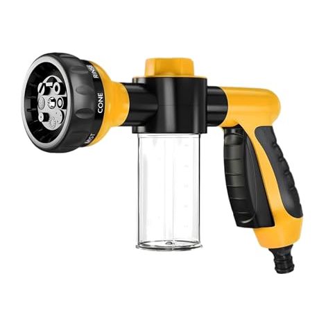 8-in-1-hochdruckschaumpistole Für Die Autowäsche, Schaumkanone Für Den Gartenschlauch, Schaumkanone, Sprühflasche Für Geschirrspülmittel, Rasen