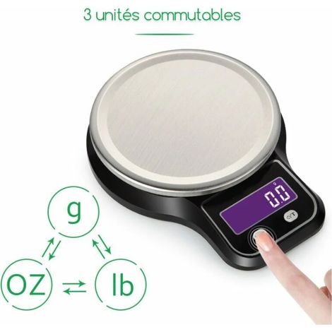 Tragbare Elektronische Küchenwaage Für Den Heimgebrauch (5 Kg/1 G)