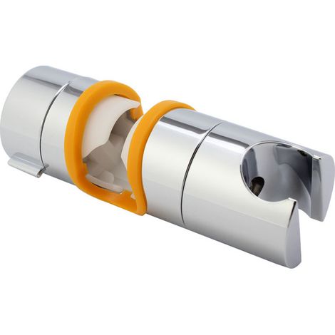 Duschhalterung 18-25 Mm Durchmesser Duschkopfhalterung Badezimmerzubehör Verstellbare Duschsäule Ersatz-duschkopfhalterung Chrom Abs (gelb)