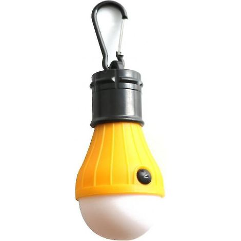Tragbare Led-zeltleuchte Mit Clip Und Haken, Hurrikan-notbeleuchtung (gelb)