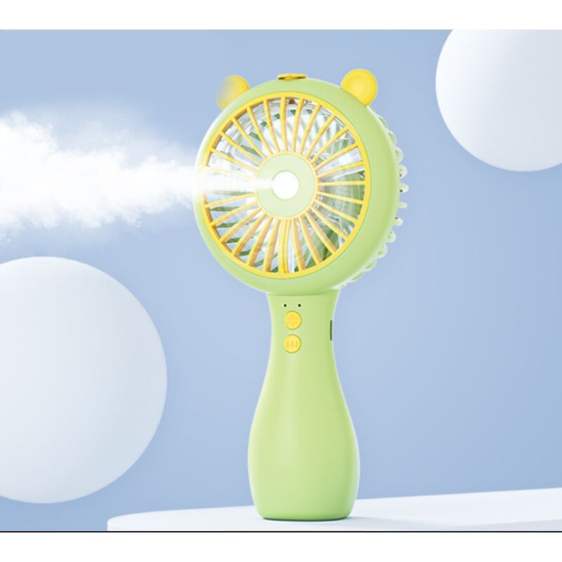 Mini-usb-taschenventilator, Tragbarer Campingventilator, Kleiner Tragbarer Ventilator, Großhandels-fallschirm (gelbes Tragbares Spray)