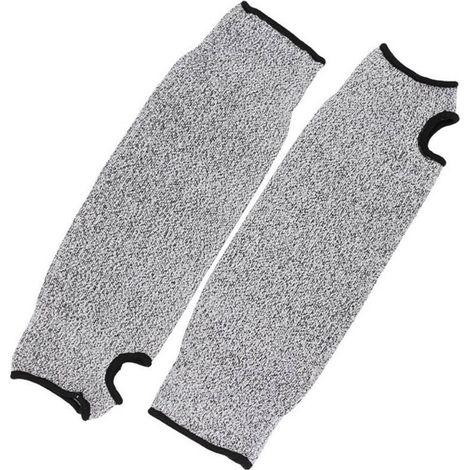 Schutzarmstulpe, Sicherheitsarmstulpe, Langärmelige Arbeitshandschuhe, Schnittfeste Hppe-ärmel Für Garten-, Küchen- Und Landwirtschaftsarbeiten (30 Cm) - E