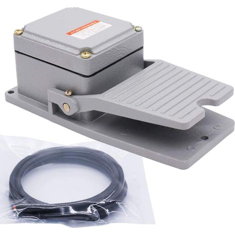 Spdt-metall-momentan-fußschalter No Nc Ac 380v 15a Sofort-fußschalter Lt-3