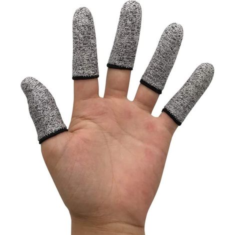 Schnittschutz, Verlängert Die Lebensdauer Der Handschuhe, Geeignet Zum Kochen, Arbeiten, Modellieren, Rutschfest (grau)