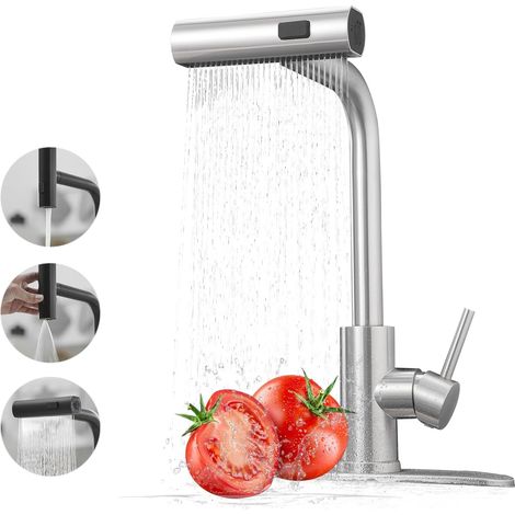 Ausziehbare Küchenarmaturen, Wasserfallarmaturen, Küchenarmaturen Aus Edelstahl