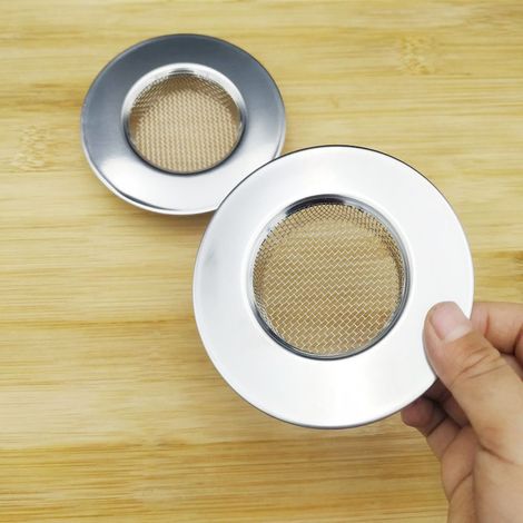 Set Mit 2 Sieben/haarabscheidern Ø 4,5 Für Abflüsse Und Spülbecken – Sammelt Schmutz