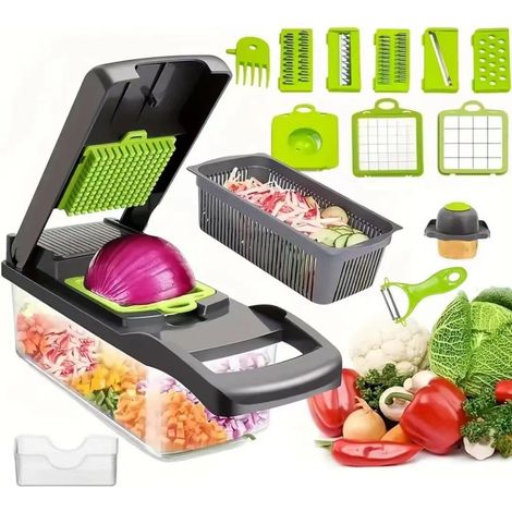 Multifunktionale Mandoline Aus Pet Und Pp: Gemüseschneider, Reibe Und Hobel