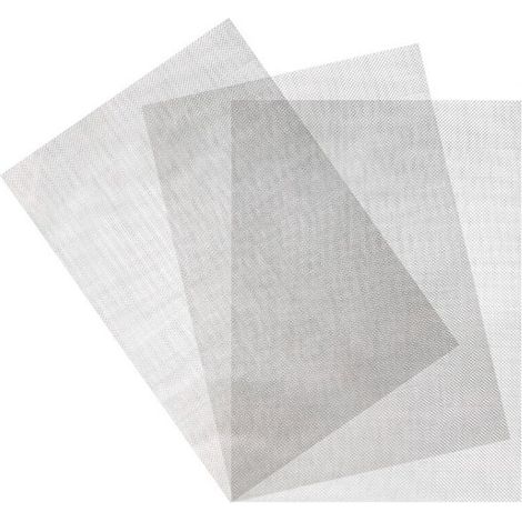 3 Stück 21-30 Cm Filtersieb, Edelstahl-plattensieb, Metallsieb, Feinsilbersieb