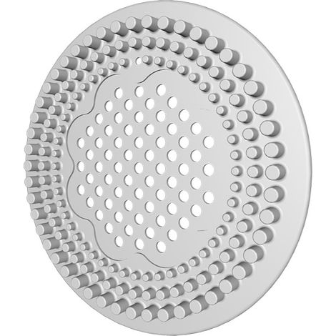 Küchenspülensieb, Haarfilter Für Schwimmbadabflüsse, Verstopfungs- Und Geruchshemmender, Druckbetriebener Bodenablaufdeckel Für Badezimmer (grau)