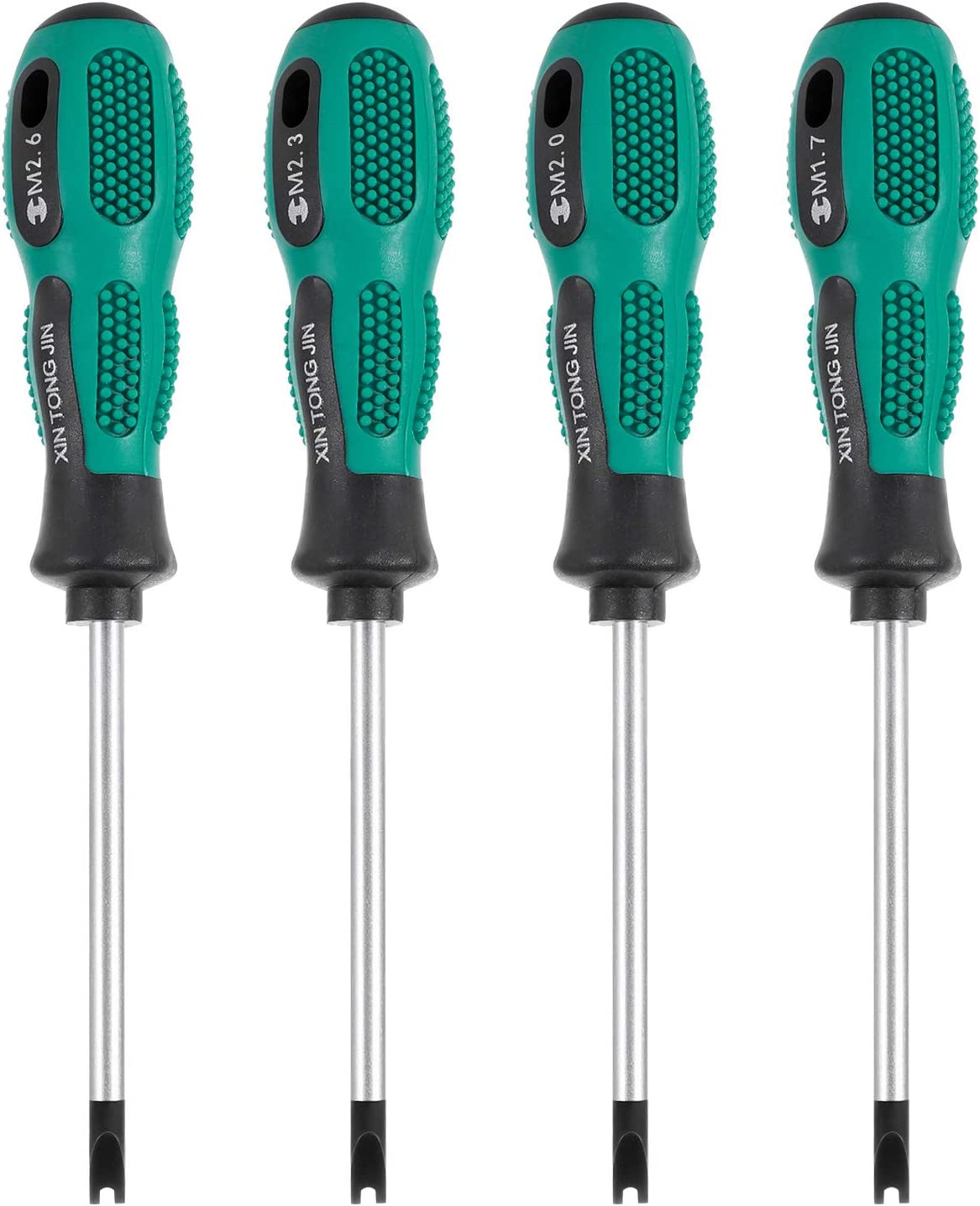 Tinor – 4er-set Kreuzschlitzschraubendreher – Chrom-vanadium-stahl – Ergonomischer, Rutschfester Griff – Für Festsitzende Schrauben Und Enge Stellen