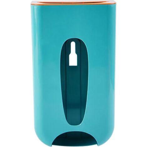 Müllbeutelhalter, Aufbewahrungsbox Für Plastiktüten, Wandmontierter Auszugs-müllbeutelbehälter, Grün, 14725 Cm
