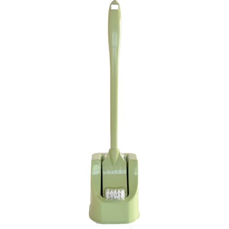 Toilettenbürste, Toilettenbürsten-abfalleimer, Toilettenbürste, Toilettenbürstenhalter, Preisgünstige Toilettenbürste Mit Langem Griff Und Hygienehalter. (grün)