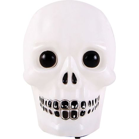 Halloween-totenkopflichter, 4 Farben, Blinkende Geisterskelettlichter, Batteriebetrieben, Gruselige Totenkopf-dekorationslichter Für Halloween-partys Und Bars, Mehrfarbig