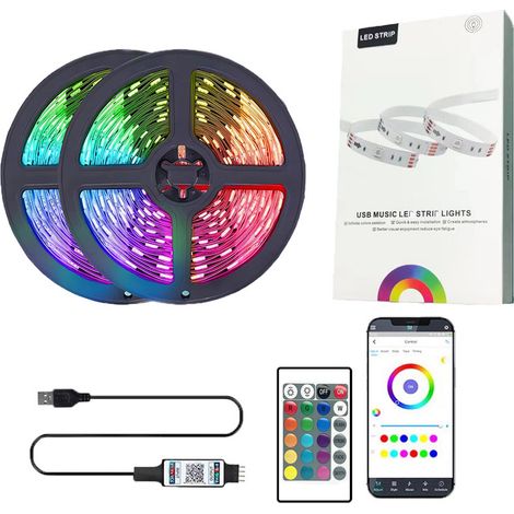 Symphony 5050 2835 5v Usb Bluetooth Led-streifenleuchte (10 Meter)