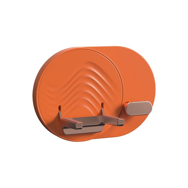 Wandmontierter Haartrocknerhalter, Platzsparend, Mit Freier Kabelaufbewahrung, Haartrocknerhalter Fürs Badezimmer (orange)