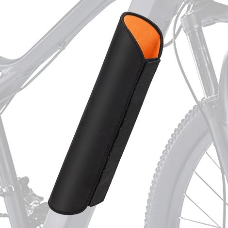 Aiducho Schutzhülle Für E-bike-akkus, Universeller E-bike-akkuschutz, Neopren-akkuschutz, Für Rahmenumfang 28-36 Cm (orange)