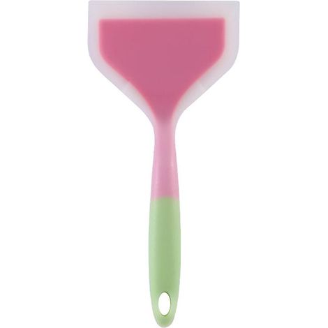 Silikon-crêpe-schaufel, Breiter Pfannenwender, Antihaftbeschichteter Bratschaufel, Fischwender, Breiter, Flexibler Silikonwender Für Antihaftbeschichtungen