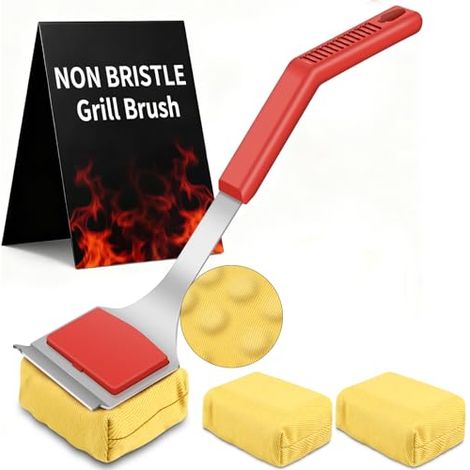 Grillreinigungsbürste Mit Schaber Und Dampffunktion, Sichere Reinigungsbürste Für Grills, Edelstahlgrills Usw.