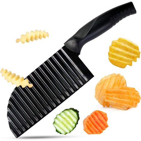 Pommes-schneider Aus Edelstahl, Geeignet Für Kartoffeln, Karotten, Waffeln Oder Gemüse