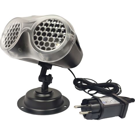 Schneeprojektor Für Drinnen Und Draußen, Ip65 Wasserdichte Schneeflockenprojektorleuchte, Dekorative Lampe Für Garten, Zuhause, Hochzeit, Party, Weihnachten, Feiern