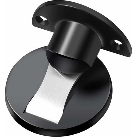 Magnetischer Türstopper Aus Edelstahl 304, Türhalter Für Zuhause, Restaurant, Büro – Schwarz