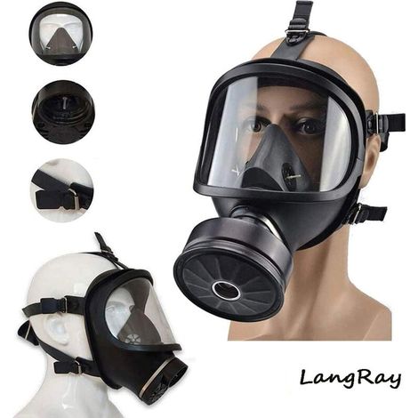 Beschlagfreie Atemschutzmaske – Lebensmittelechtes Silikon – Schutz Vor Chemikalien Und Partikeln – Nato-standard Stanag 4155