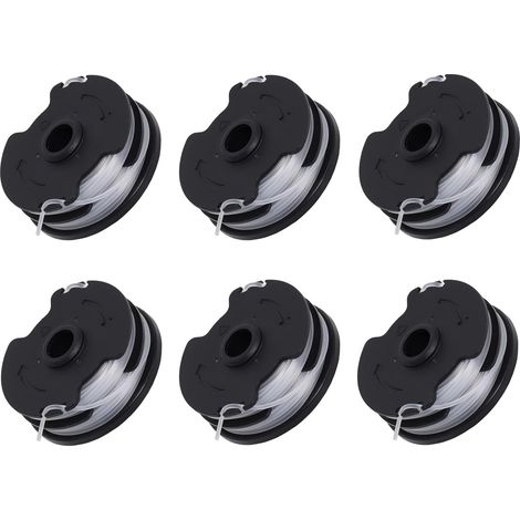 Tinor – 6er-pack Trimmerfaden Für Akku-freischneider – Stärke 1,65 Mm – Länge 8,3 M – Kompatibel Mit Parkside Prta 20-li C3