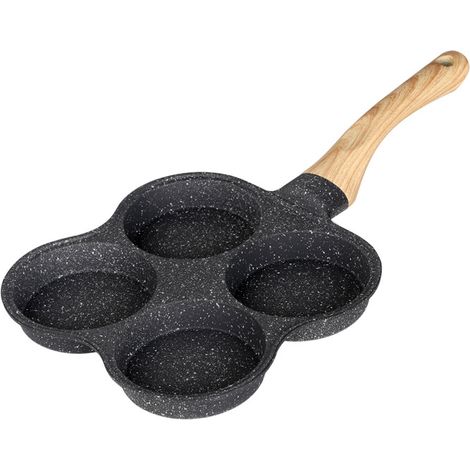 Verdickte Vier-loch-bratpfanne, Omelettpfanne, Antihaft-pfanne Für Eier, Pfannkuchen Und Steaks, Eierringe