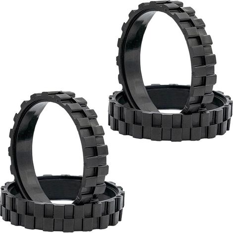 4 Stück Reifen Und Räder Für Irobot Roomba 500, 600, 700, 800 Und 900 Serie – Ersatz, Kompatibel Mit Irobot Roomba, Langlebig