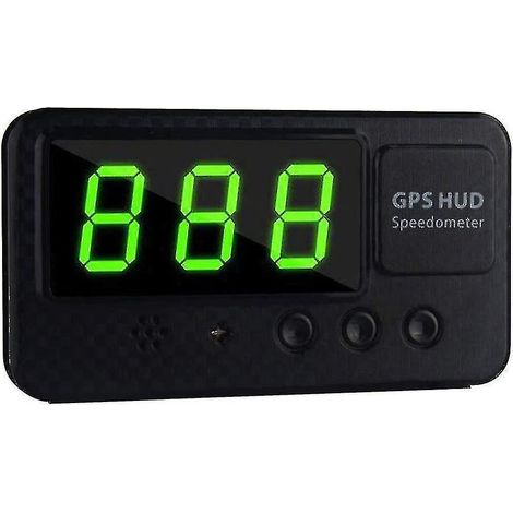 Universeller Digitaler Gps-tachometer Für Auto, Lkw Und Motorrad – Gut Lesbares Led-display, Kabellose Installation, Satellitengestützte Genauigkeit