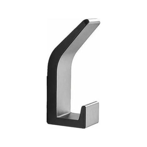 3-teiliges Klebehaken-set, Aluminium-wandhaken Für Badezimmer, Schwarzer Handtuchhalter, Geschirrtuchhalter Ohne Bohren Für Garage Und Büro