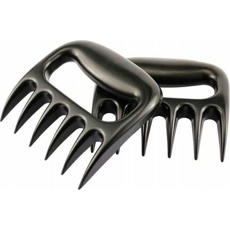 Fleischteiler, Fleischschneiden, Kochen, Verarbeiten, Fleischteiler, Küchenbedarf, 2-teiliger Fleischteiler, Schwarz