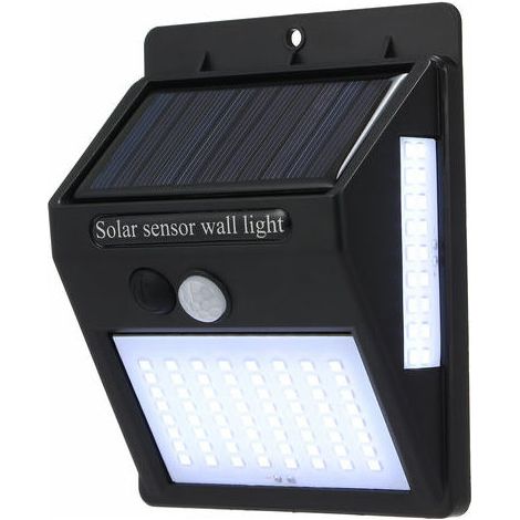 Solar-wandleuchte Mit 100 Leds, Ip65 Wasserdicht, Energiesparende Sensorlampe