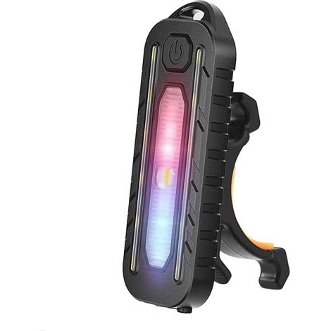 Wiederaufladbare Led-fahrradlampe, Vorder- Und Rücklicht, Leistungsstarke, Wasserdichte Und Stoßfeste Lampe, Helmbeleuchtung, Für Mountainbiken, Radfahren, Kinderwagen, Camping, Roller, Fahrradbeleuch