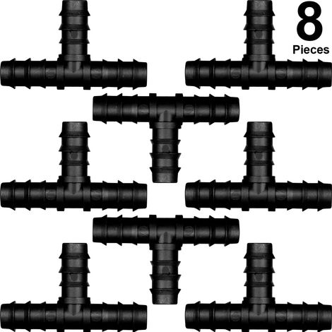Rohrverbinder Für 16-mm-bewässerungssysteme (8-teiliges T-stück)