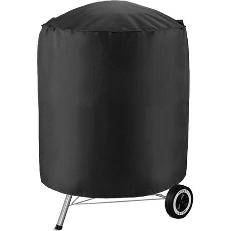 Runde, Wasserdichte Grillabdeckung, Oxford-gewebe, 71×73 Cm —